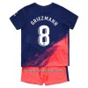 Conjunto (Camiseta+Pantalón Corto) Atlético Madrid Antoine Griezmann 8 Segunda Equipación 2021/22 - Niño